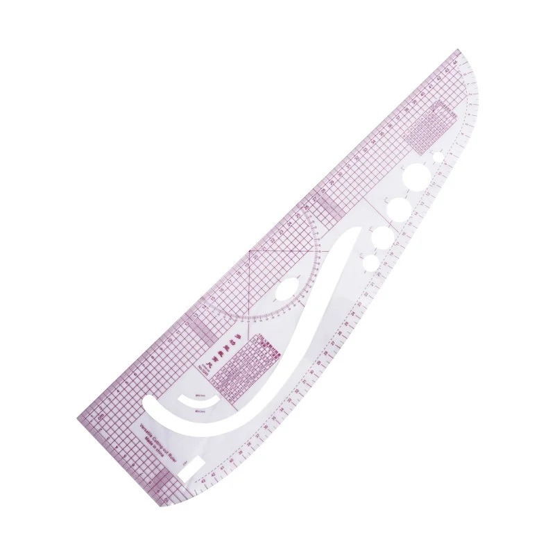 Multifunctional cutting ruler 3245 sample clothing printing and coding ruler armhole curve ruler clothing drawing design