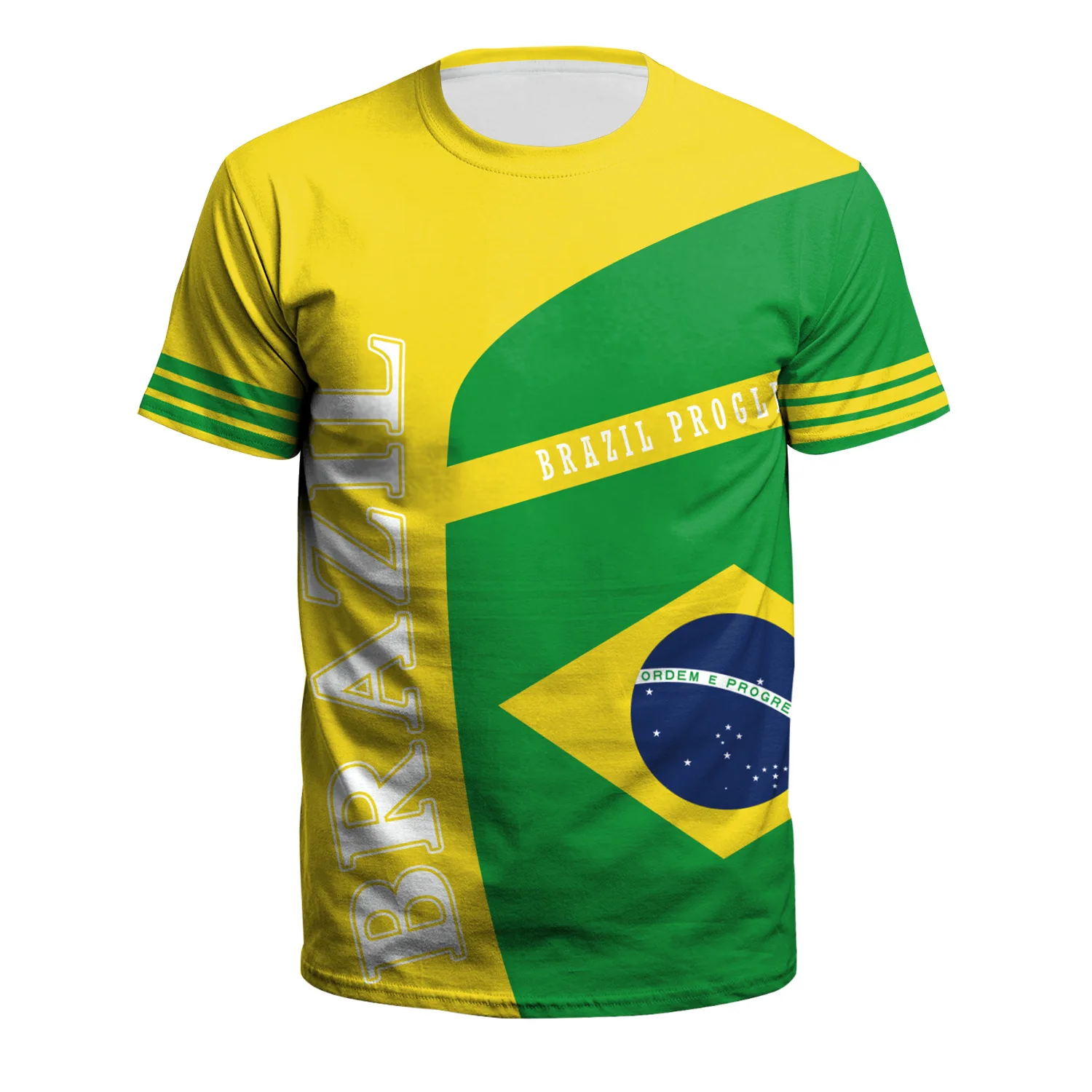 2024 Soccer Game Casual Sportswear Digital Printed T-shirt Flag Shirt Soccer Fan Portugal Jersey