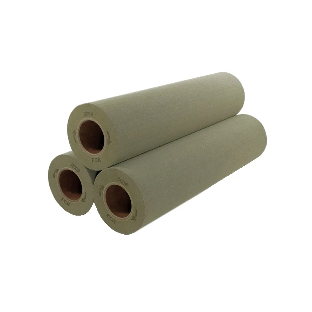 ZHUOYUE good quality hot selling abrasive foam type non woven brush roller grit 500 for PCB cleaning and polishing