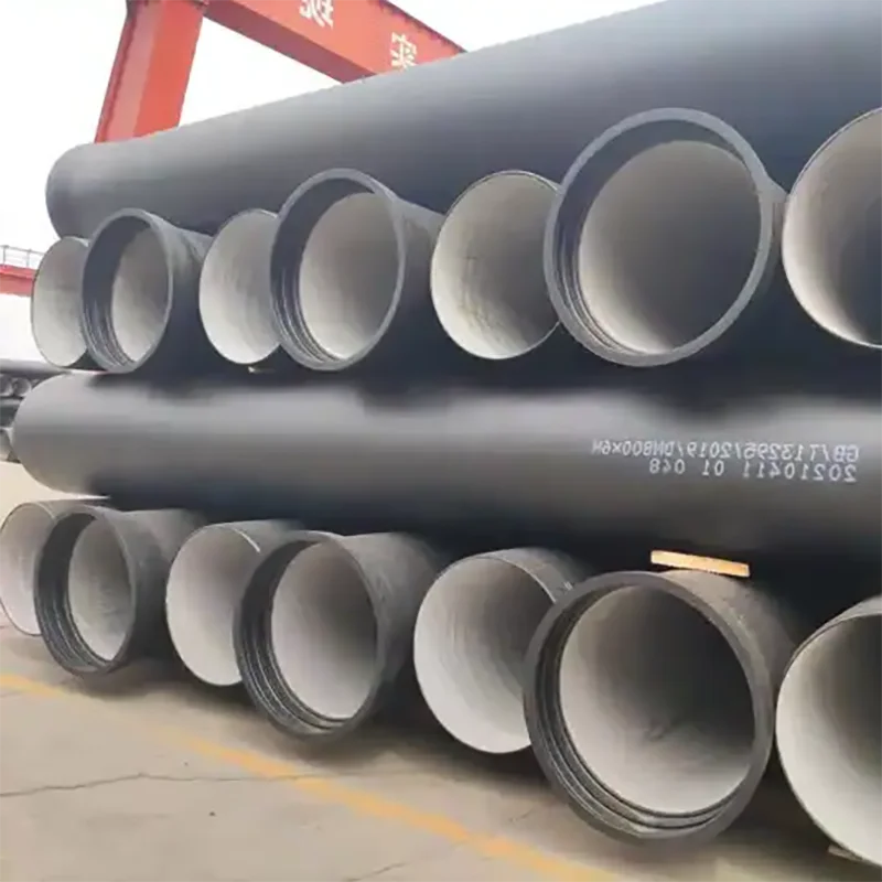 K7 K9 grade cement lined ductile iron pipe 200mm 450mm 500mm 600mm