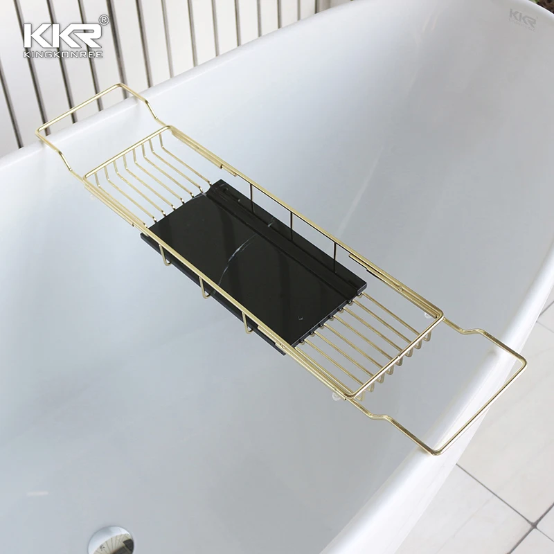 Popular pure black Moon desgin freestanding bathtubs Hot Sale Solid Surface Bathtub Freestanding Bath Tub