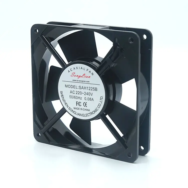 12025 Best Axial AC Fan with CE and ISO9001 Certificates Car CPU Refrigerator Cooling Fan 120mm
