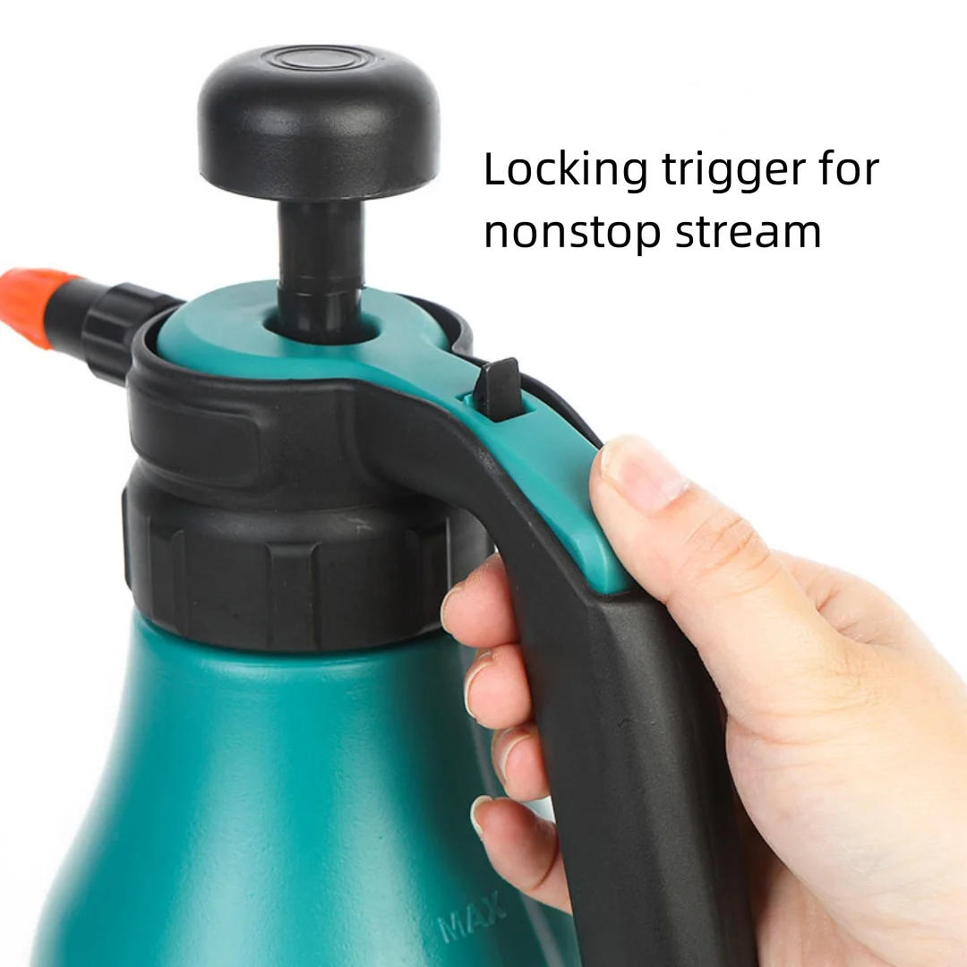 GARTENKRAFT Garden Hand Pump Pressure Fine Mist Water Sprayer With Transparent Plastic Bottle