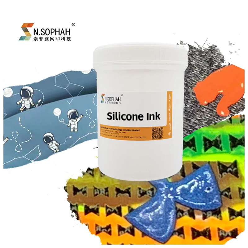 Hot Sales Fabric Printing Silicone Based Screen Printing Silicone Ink For 3d Printing