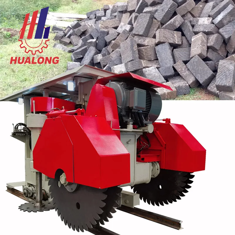 Hualong HKSS-1400 Vertical-Horizontal Cut Quarry Block Building Stone Cutting Machine for Sandstone Limestone Volcanic Rock