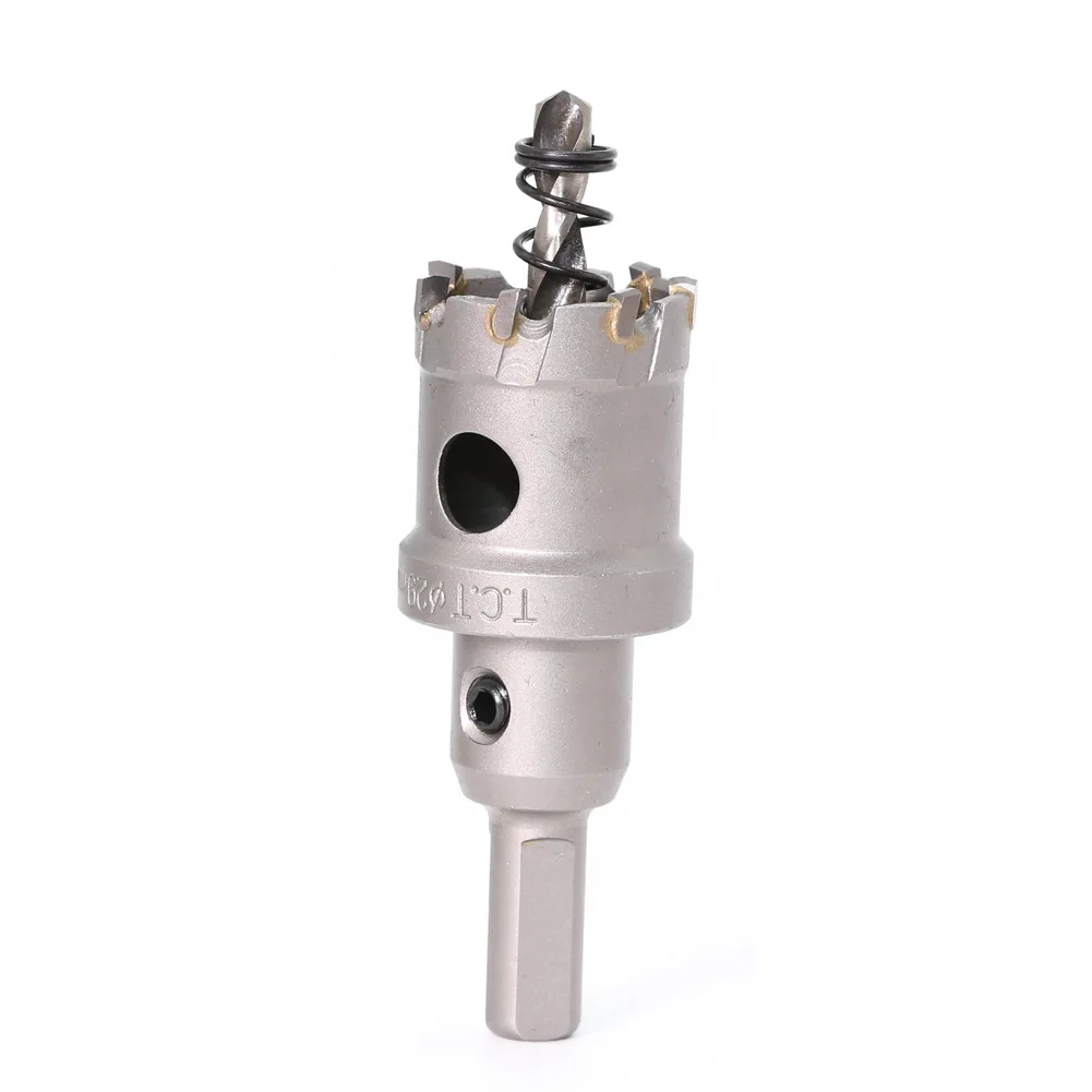 Alloy hole opener for stainless steel High strength carbon steel is used to create a surface sandblasted for rust prevention