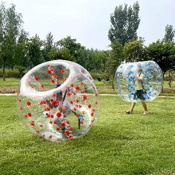 Fun outdoor games human inflatable body bumper bubble inflatable bubble football for sale
