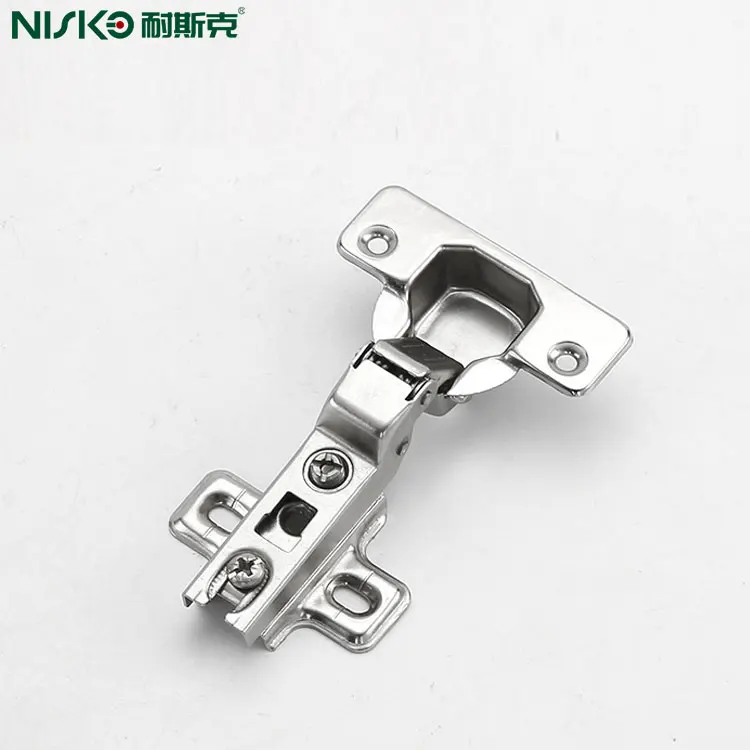 NISKO Mounting Screws cold rolled  soft closing Steel hydraulic hinges for kitchen cabinets