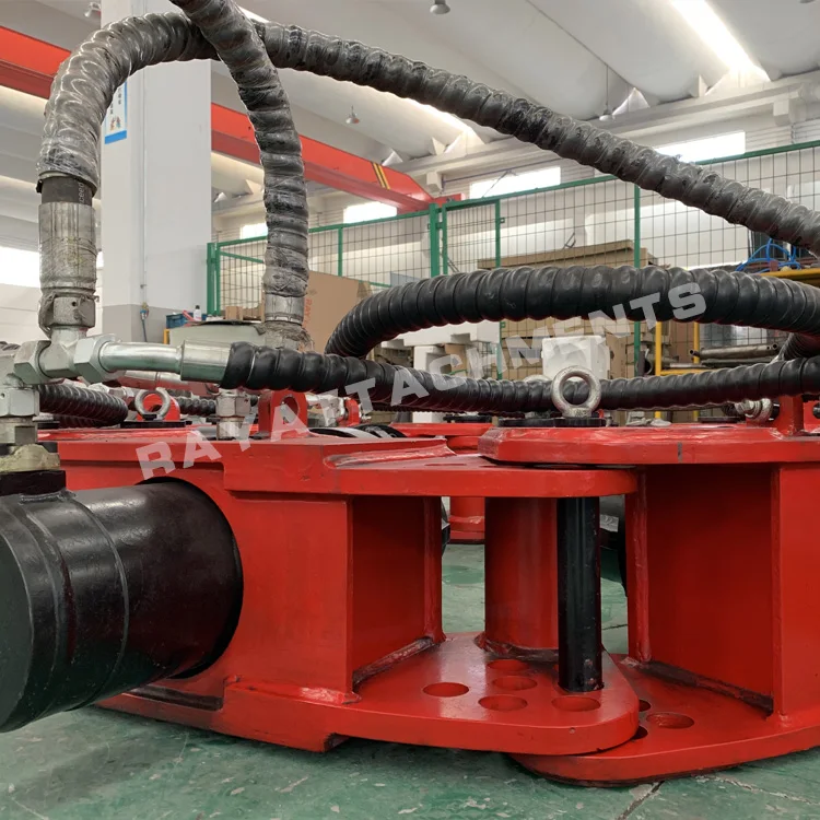 Round Concrete Pile Breaking Machine Hydraulic Pile Breaker For Excavator