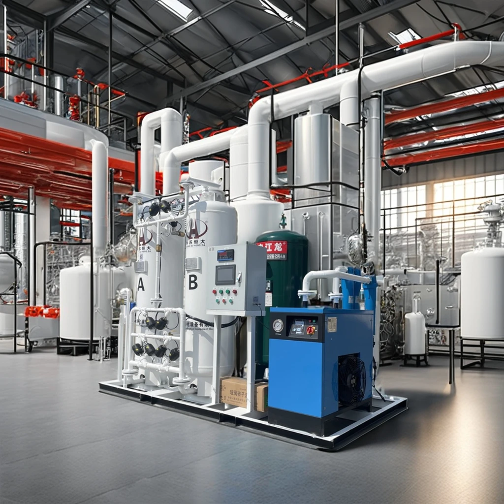 China Manufacturer Supplier Factory Explosion Proof Psa High Purity Oxygen Generator with HMI Control Panel