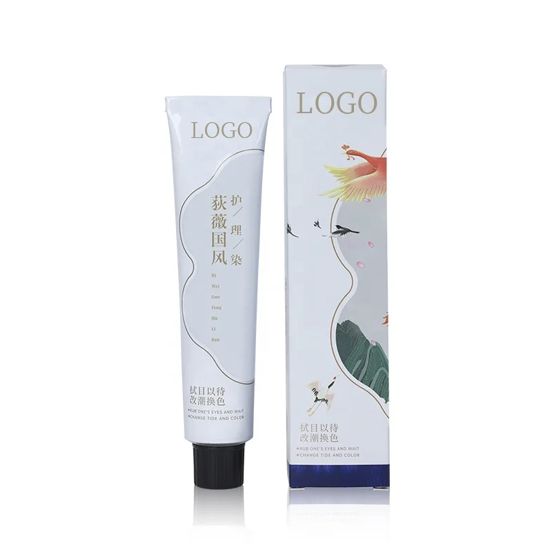 Factory Supply Custom Logo Wholesale IVS DIY Home Beauty Permanent Professinal Salon Light Hair Color Cream Hair Dye