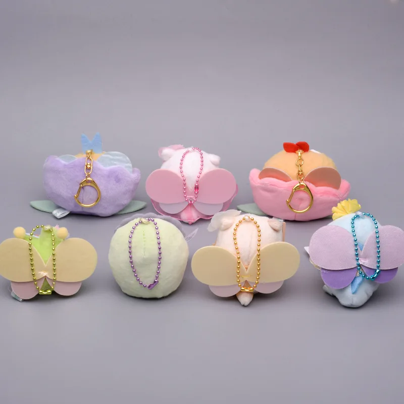 Japanese Corner Creatures: Sprout Shrimp Water Dragon Handcrafted Plush Keychain - Adorable Gift