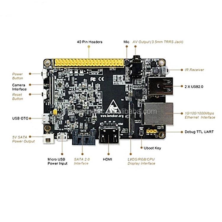 Макетная плата HAISEN Banana Pi Pro A20 Модернизированная banana PI pro с Wi-Fi поддерживает Совместимость Raspberry B