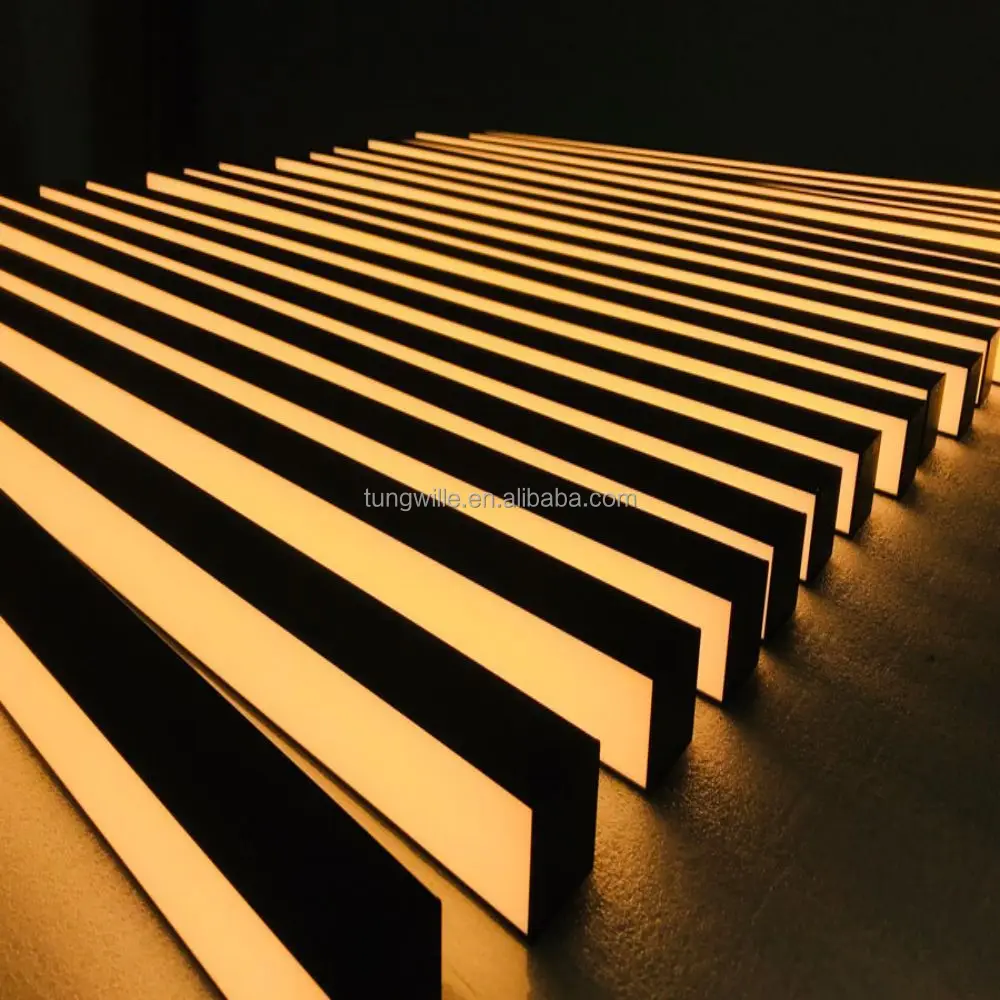 100mm*78mm Aluminum Slim Strip Aluminium Transparent Extrusion  Silver White Black LED Channel