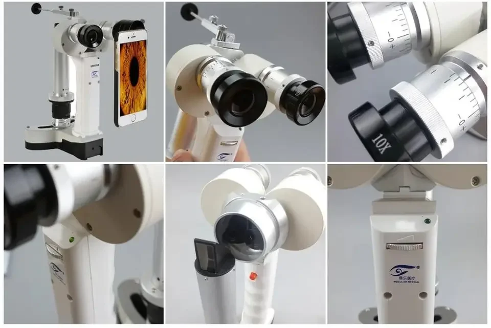 Veterinary Equipment Slit Lamp Portable High Quality Magnification 10x Cheap Slit Lamp Price