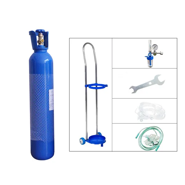 1L/2L/4L/5L/8L/10L/15L/20L/40L Oxygen Balloon Medical Gas Cylinder Machine