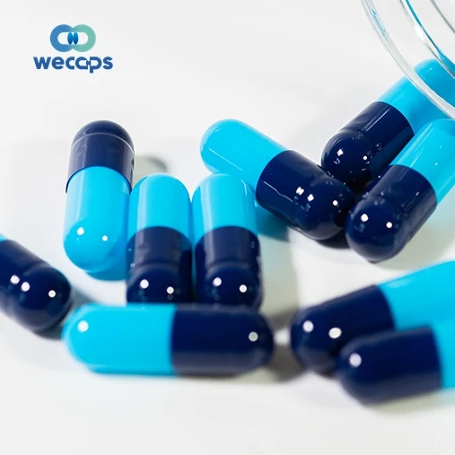 Wecaps Wholesale Size 0 Empty Gelatin Capsules Pharmaceutical Empty Capsule Separated Bulk Empty Capsule