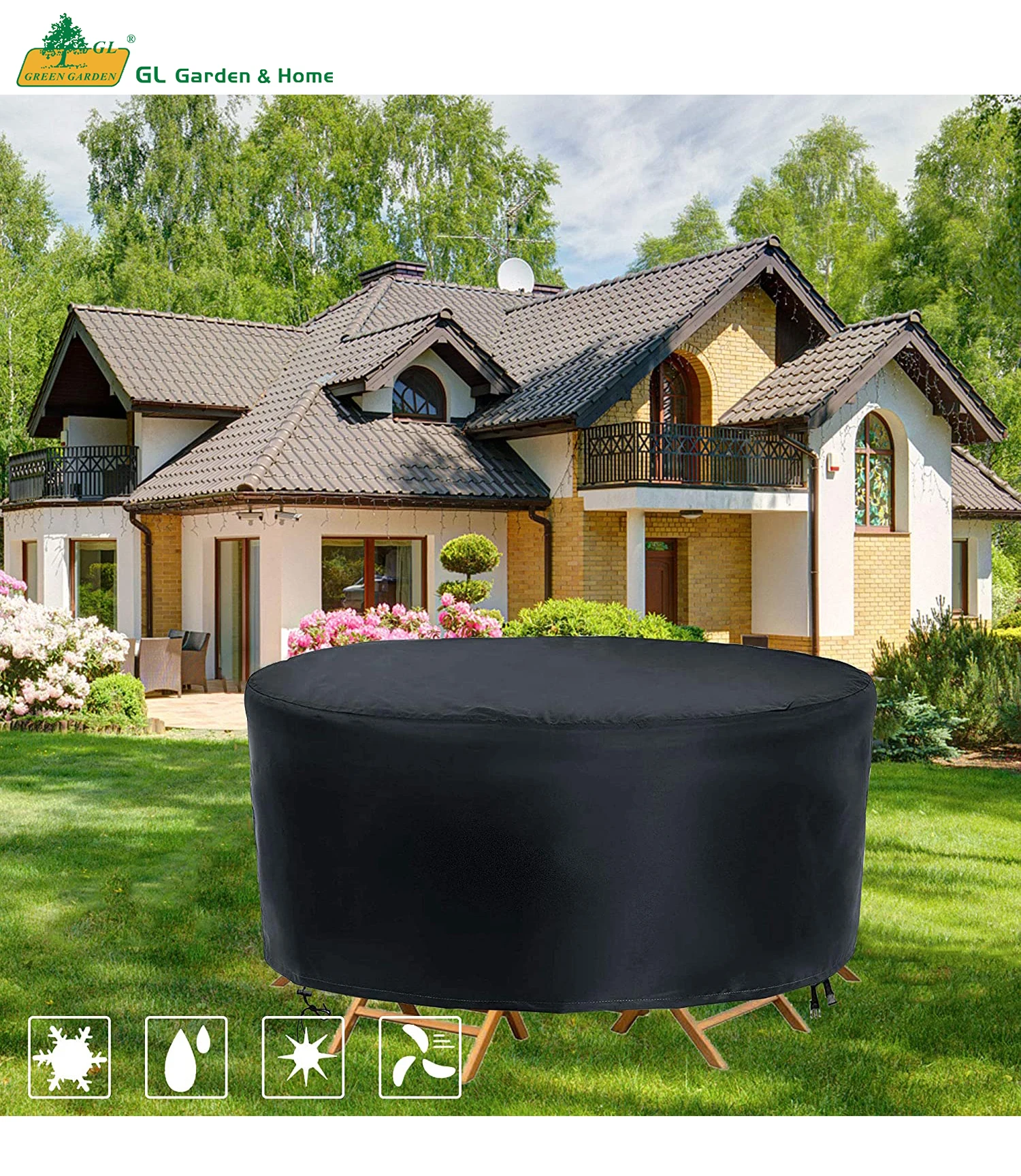 Outdoor Furniture Cover Waterproof Garden Furniture Cover for home