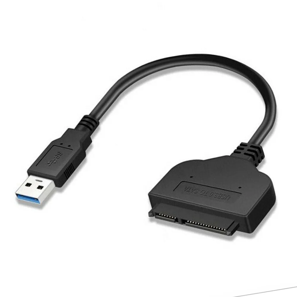 Doonjiey SATA to USB Cable USB 3.0 to SATA III Hard Driver Adapter Compatible for 2.5 inch HDD and SSD