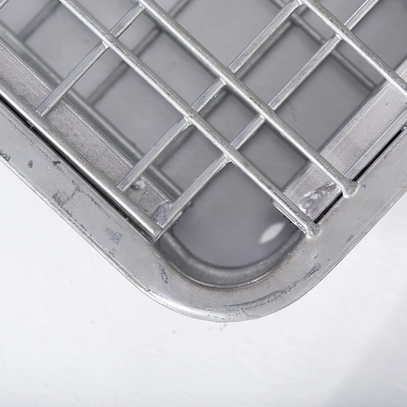 Industrial Heavy Galvanized Stacking Metal Pallet Forklift Use Double Face Steel Pallet Factory Metal Pallet