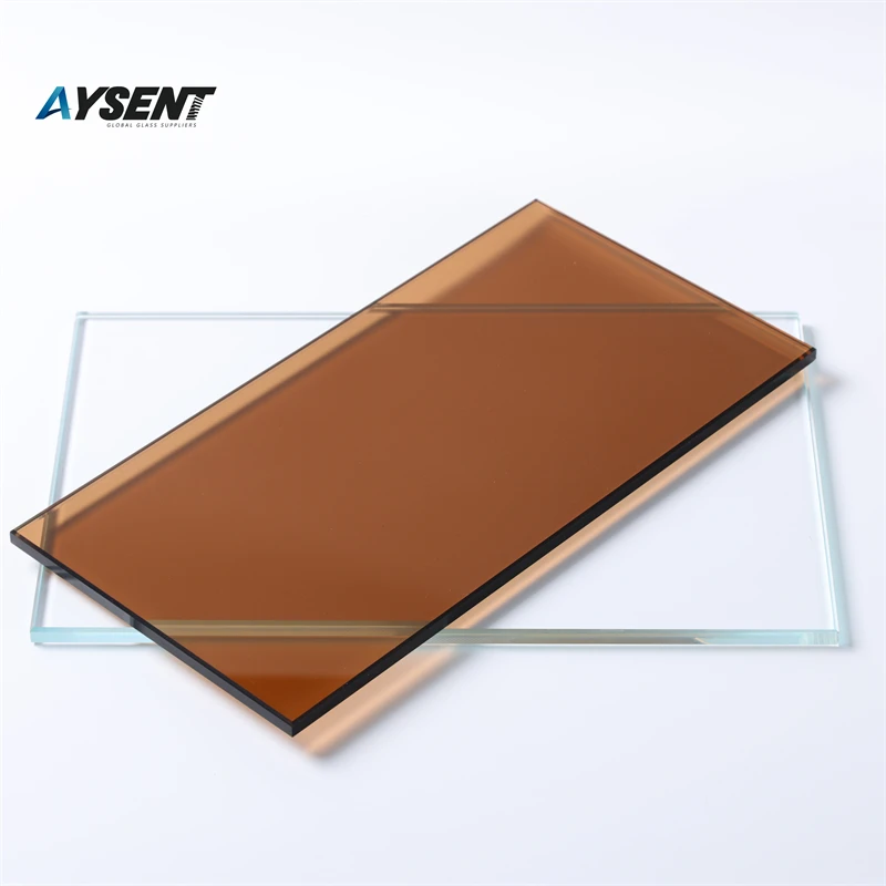 Factory Direct 15.4mm Tinted Glass 3mm-19mm Clear Tinted Float Glass Splashback Glass Film by Indonesian Manufacturer