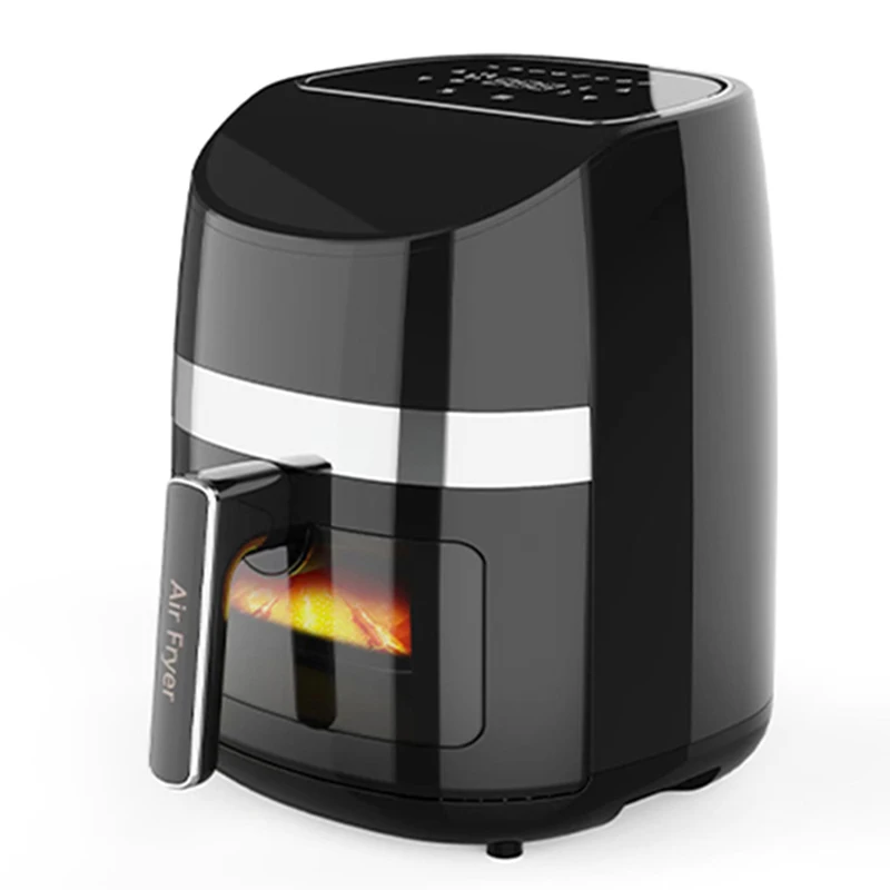 Mini 4L Multifunctional Digital Smart Air Fryer With Led Touch Screen No Oil Healthy Frying Grilling