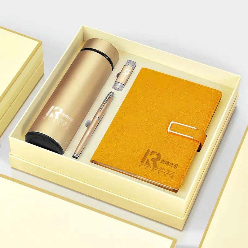 Custom water bottle latest Corporate Gift Set Luxury Promotional VIP Business Corporate Gift Set Novelty Gifts for Women and Men