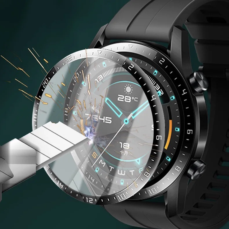 BOORUI watch fit band protective screen film 3D curved HD for honor band 6 for huawei gt2e accessories