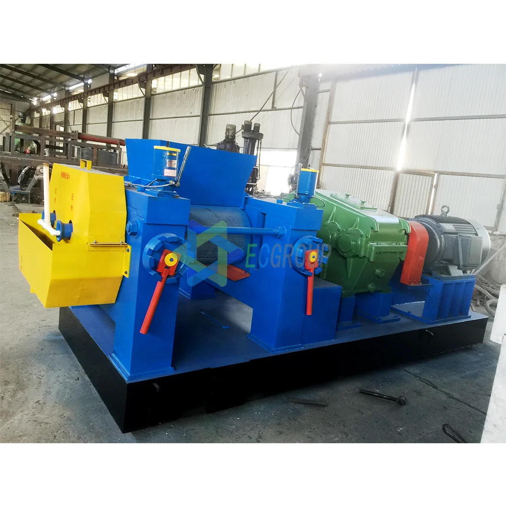 Full Automatic Waste Tyre Recycling Machine Rubber Powder Production Tire Shredder