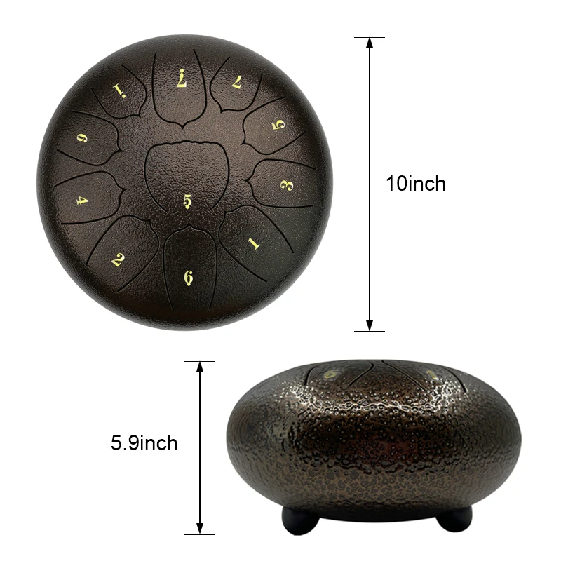 Cheap Price Priority Carbon Durable Drums Easy To Play For Sale Percussion Instrument Hand Pan Drum Tank Drum