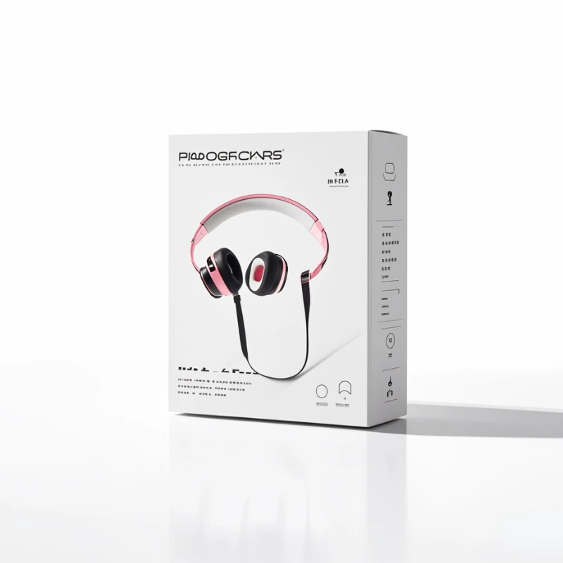 Wholesale Customized Digital Product Packaging Boxes Stamped Headset Data Cable Mouse and Keyboard High Quality Printing