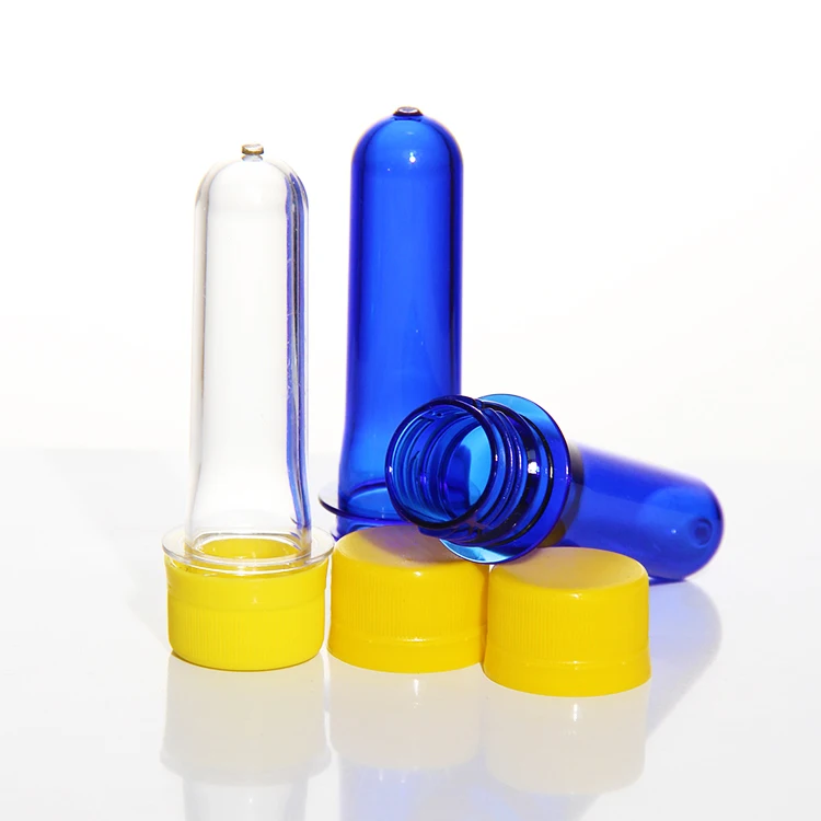 Подгонянная форма Прозрачная Преформа для бутылок с минеральной водой преформы