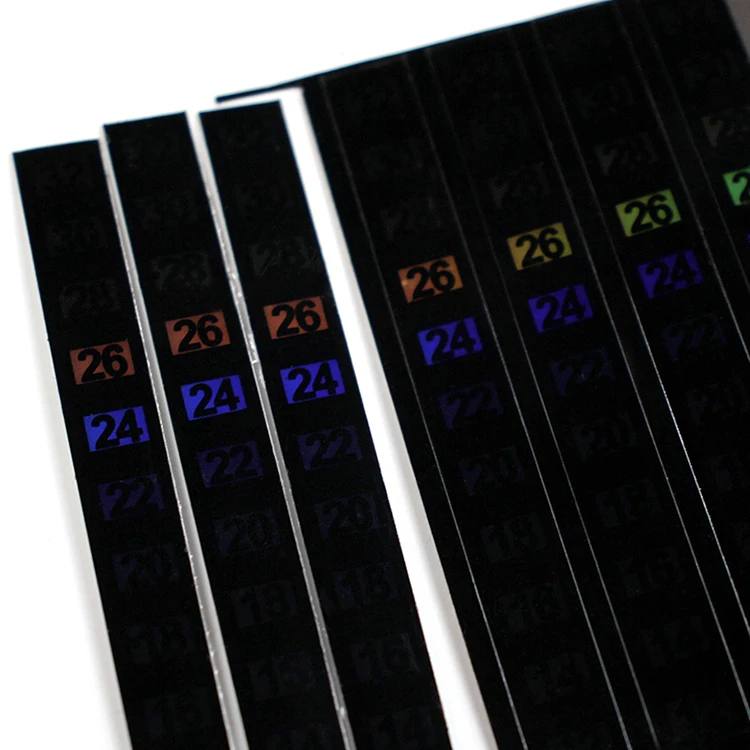 High Quality Waterproof Aquarium Thermometer Strip Digital Thermometers Sticker for Aquarium