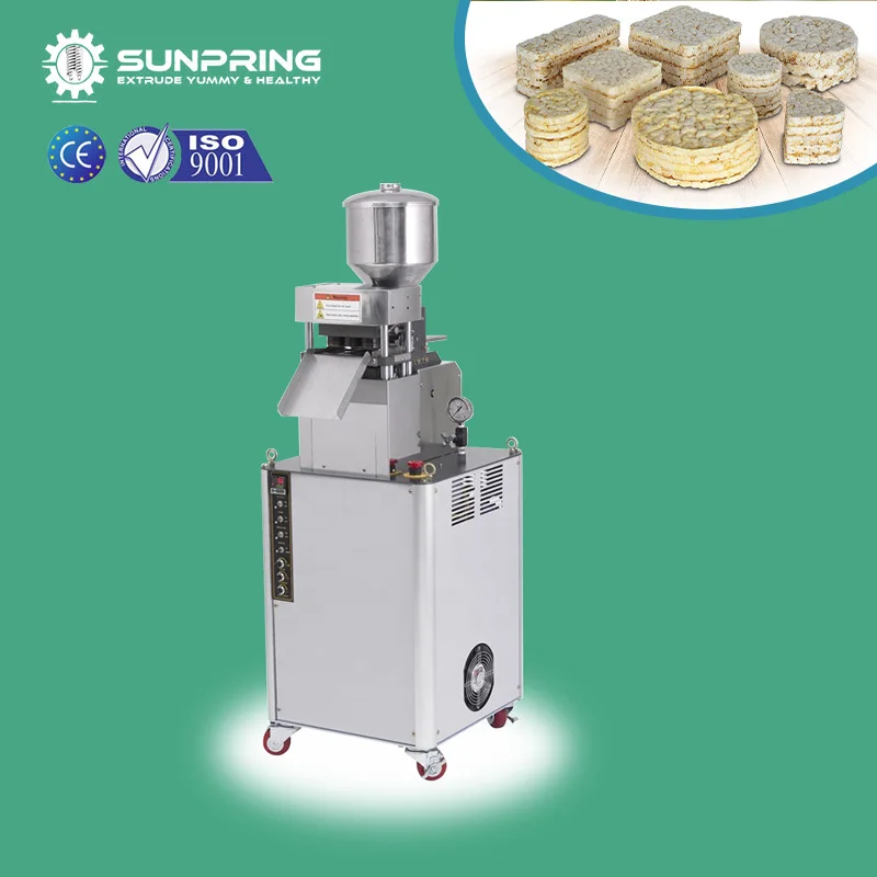 SunPring rice cracker corn shape making machine rice cracker machine to make rice crackers