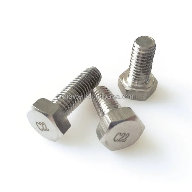 Alley C22 Hexagon bolt  hex bolt machine thread for construction, automobile and engineering industries DIN933