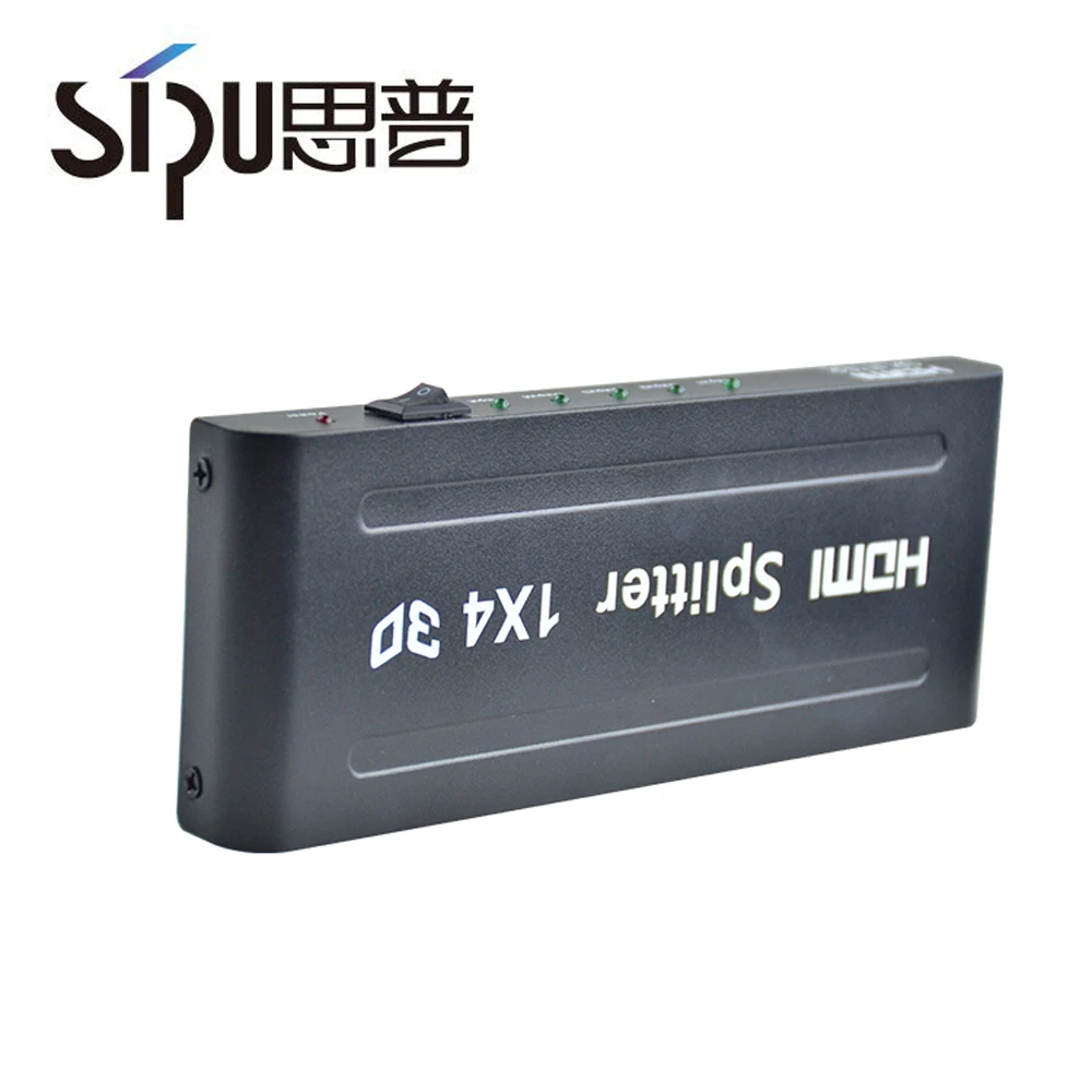 
SIPU High speed 3D 1080P 1 in 4 out video hdmi splitter 1x4 