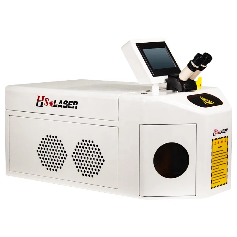 HS LASER Высококачественный Профессиональный оптовый ремонт сварочный аппарат ювелирный лазерный сварочный аппарат