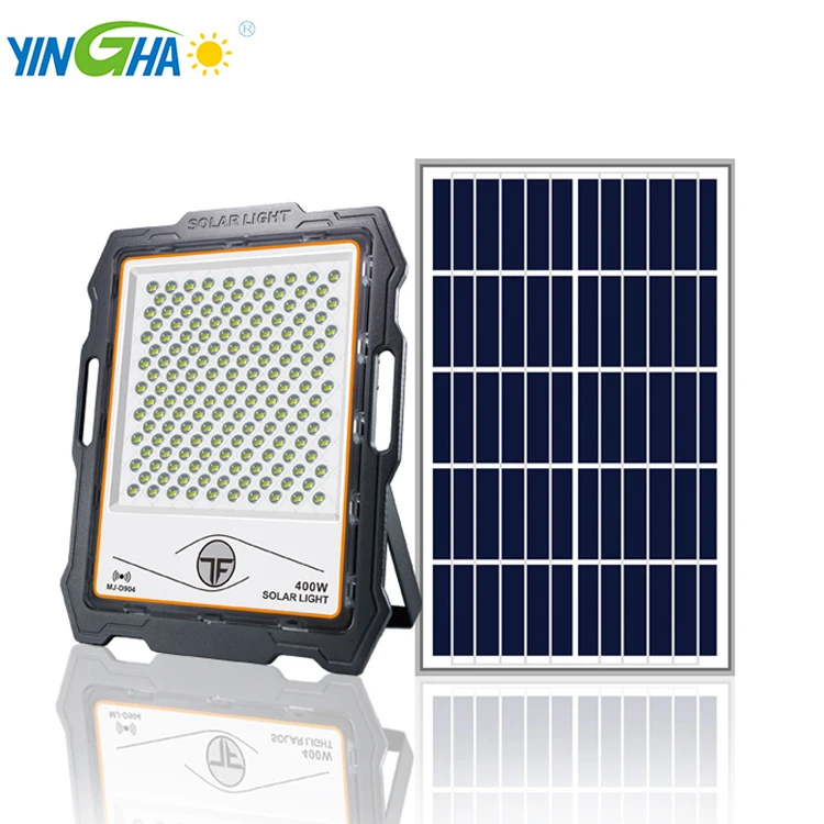 100w 200w 300w 400watt 600w Outdoor Warm White Led Security Wall Garden Street Solar Flood Light With Motion Sensor