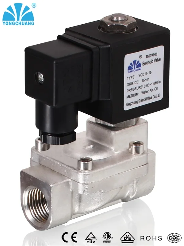 Diaphragm Pilot Operated solenoid valve