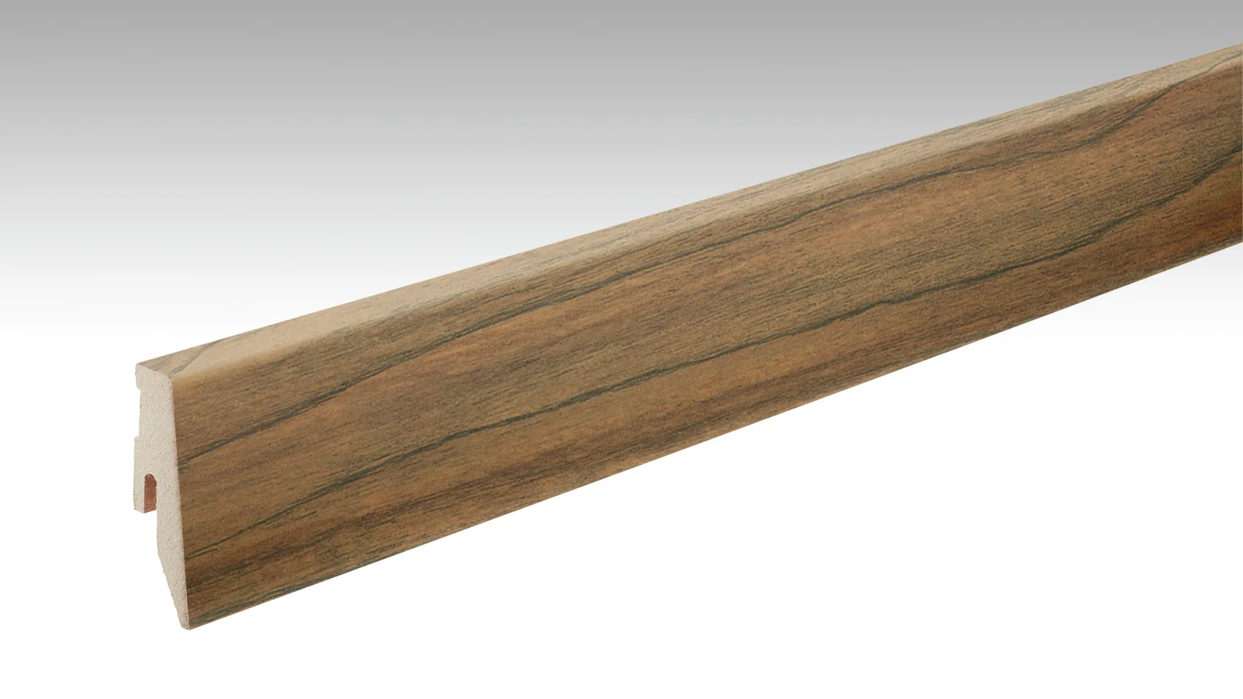 German Made MEISTER Modern Design Style Profile 3 pk-Skirting Board MDF Base Material Wooden Flooring Skirting