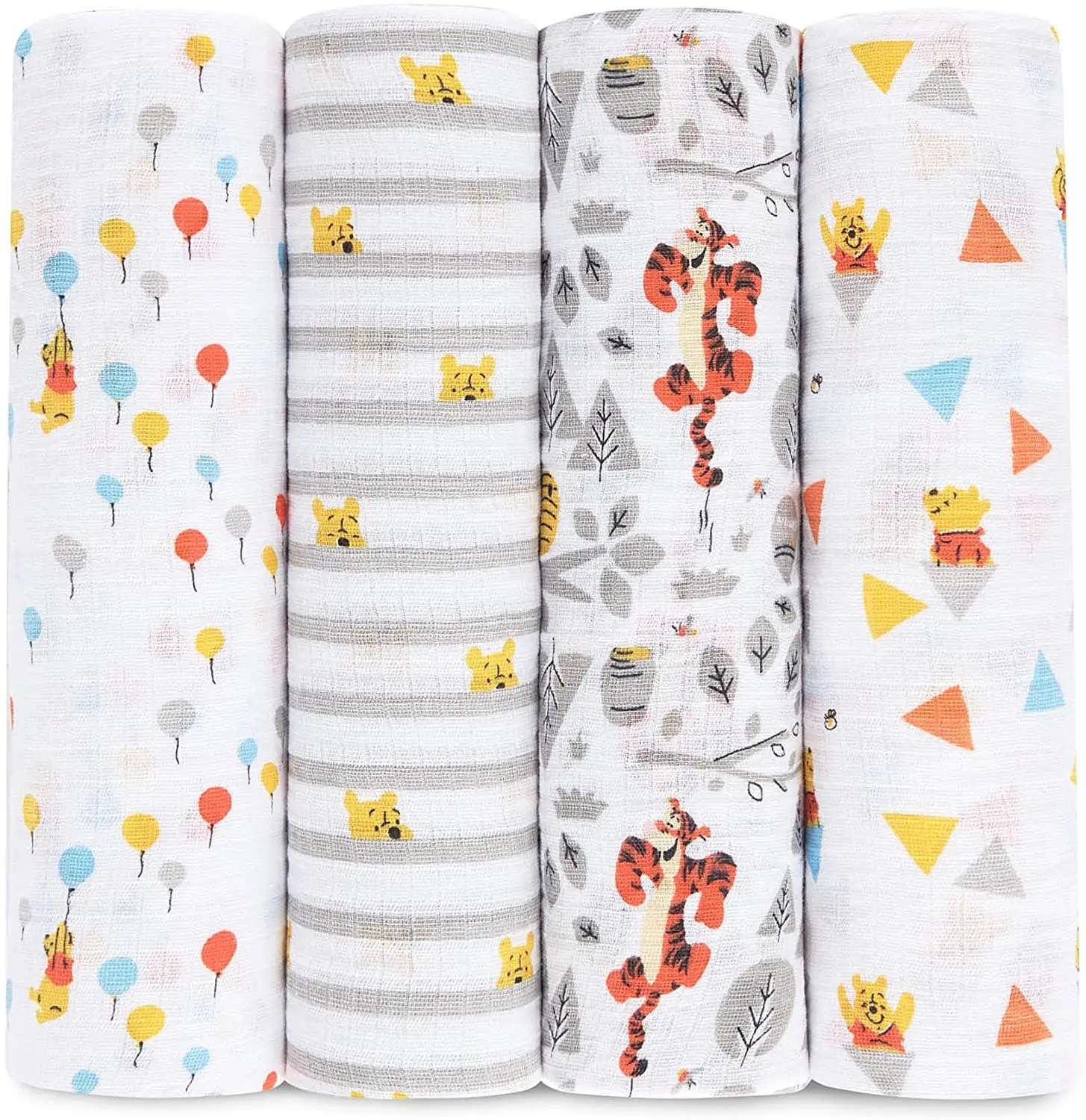 Swaddle Blanket, Muslin Blankets for Girls & Boys, Baby Receiving Swaddles