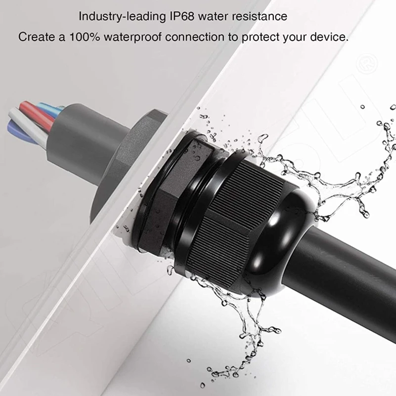 Plastic cable glands, nylon PG M cable gland IP68 cable gland