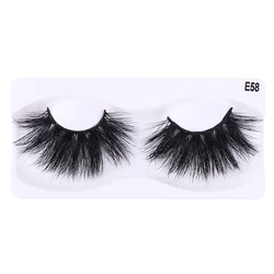 OEM fluffy 25mm eyelash with private label custom packaging 5D eyelashes real lasheswholesale mink lashes3d wholesale vendor las