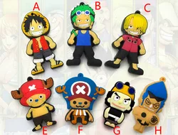 One Piece Cartoon Pirate Anime USB Flash Drive 8GB 16GB 32GB Cute Luffy/Kaiseki/Choba Fashion Custom Personality Creative Gift