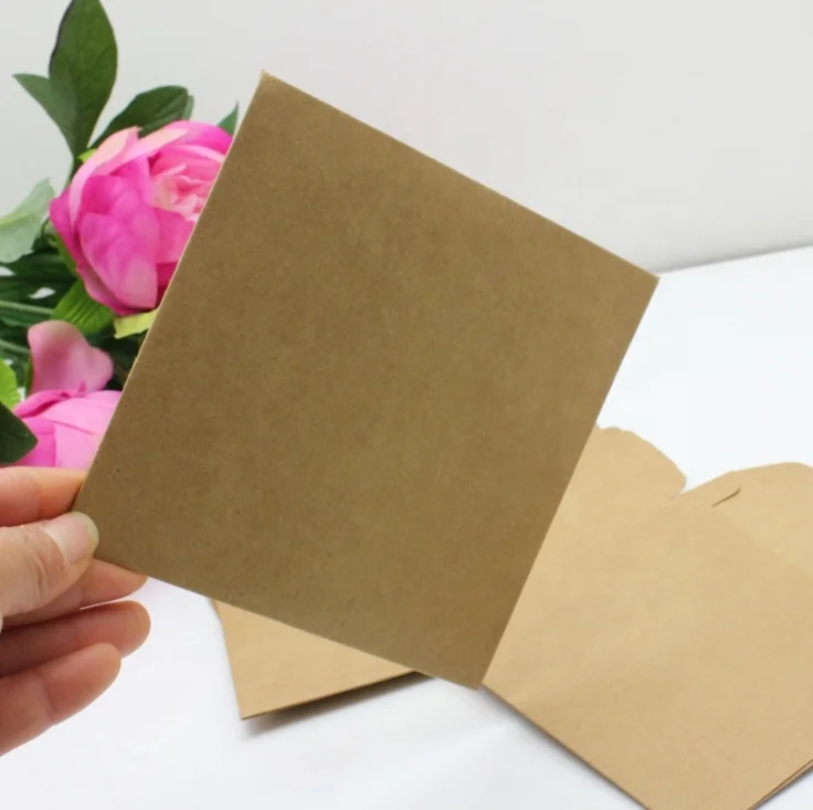 Custom printed C4 C5 C6 A4 A5 size Brown Kraft paper Manila Envelope with Logo or String