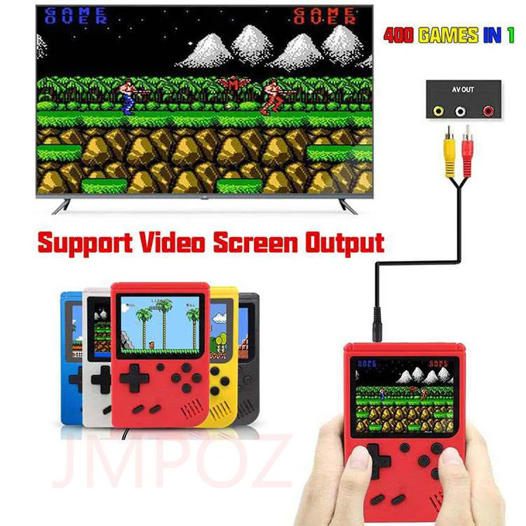 Мини 400 в 1 Super Mario мини чехол для телефона виде ретро-игровой коробка ретро поддержка ТВ портативные игровые консоли портативная игровая
