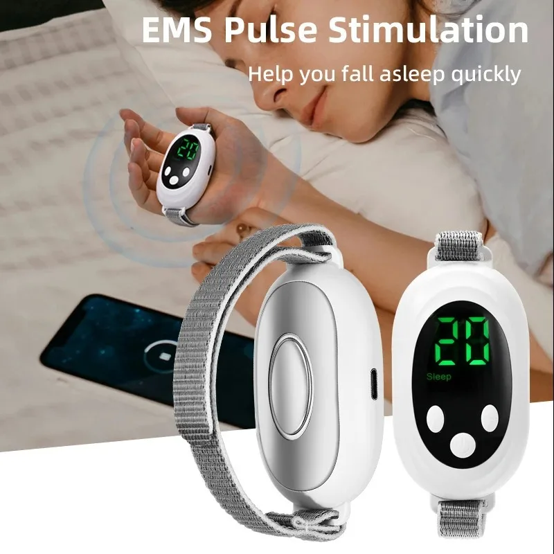 Home use Handheld Sleep Aid Device Micro Current Intelligent Sleep Devices Stress Relief Hand Massager For Insomnia Anxiety