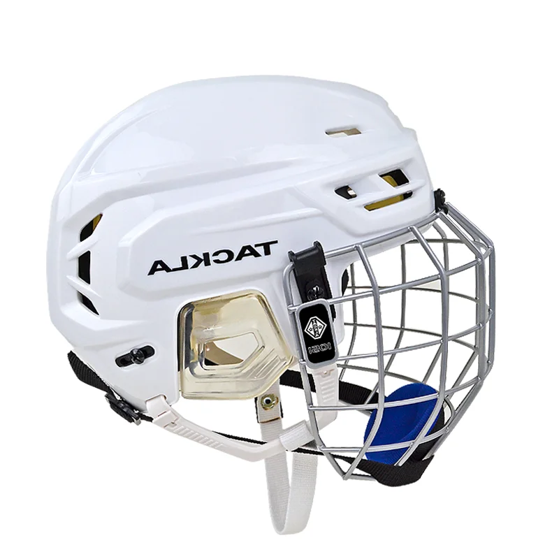 Spot Goods Ice Hockey Sports Popular Inline Hockey Helmet Protective Gear Complete Gear for Pro Player