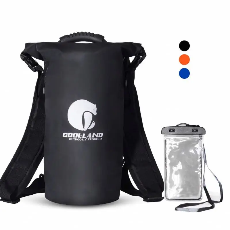 Hot sale custom lightweight roll top waterproof dry bag for Camping,hiking, Drafting