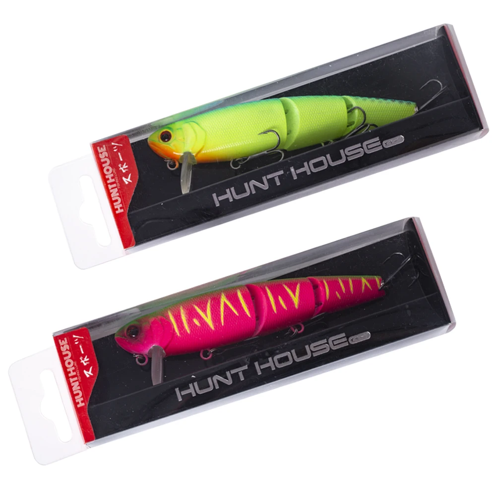 top water long casting wobbler bait Section Multi 3D eyes Minnow lure